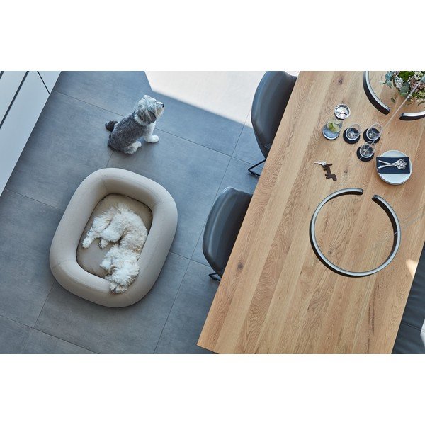 Světle hnědý pelíšek pro psa 76x93 cm Barca Taupe S/M – MiaCara-image-3