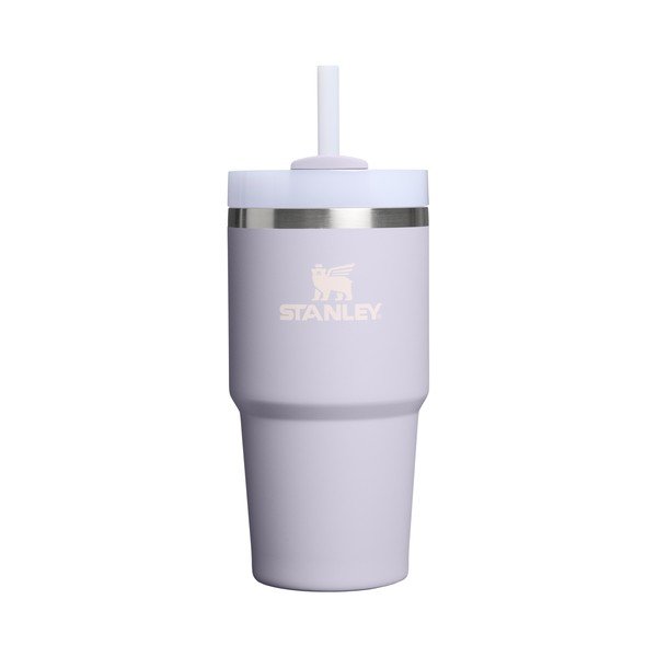 Termoska s brčkem z nerezové oceli v levandulové barvě 600 ml Quencher H2.O FlowState™ Tumbler Purple Dust – Stanley