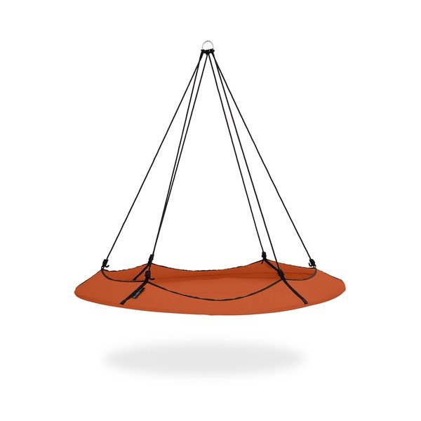 Oranžová zahradní houpačka se stojanem – Hangout Pod-image-3