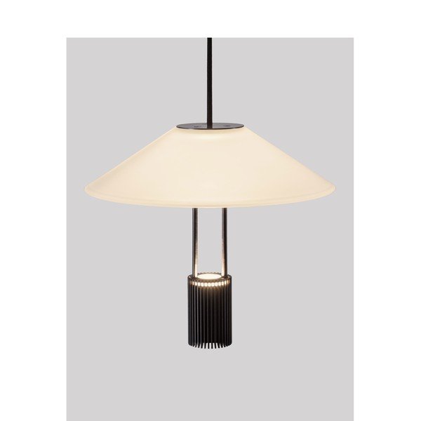 Matně černé hliníkové LED závěsné svítidlo se stínidlem z akrylového skla ø 22 cm Anafi – Nova Luce-image-3