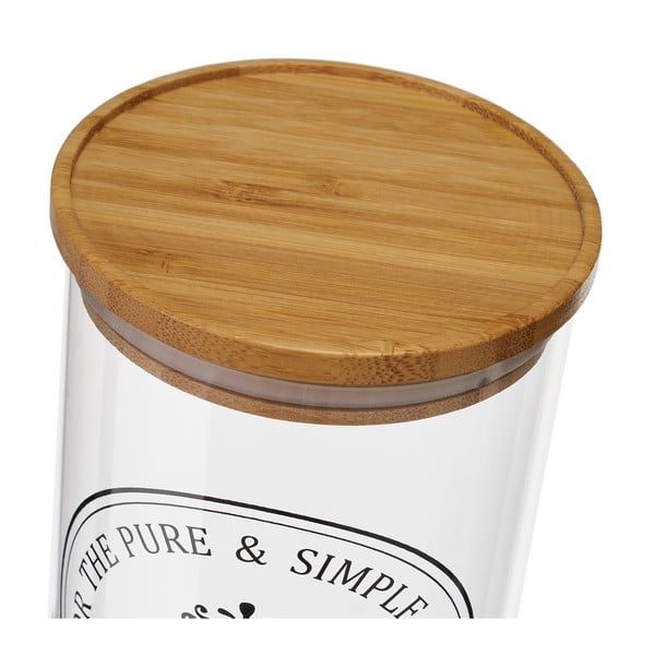 Skleněné dózy v sadě 3 ks – Casa Selección-image-2