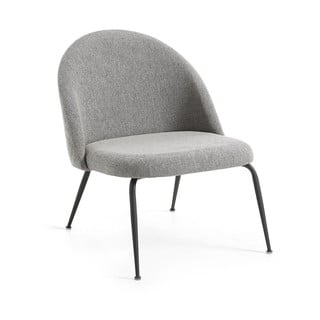 Šedé křeslo Kave Home Mystere