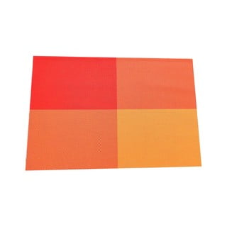 Oranžové látkové prostírání 2 ks 30x45 cm Chess - JAHU collections