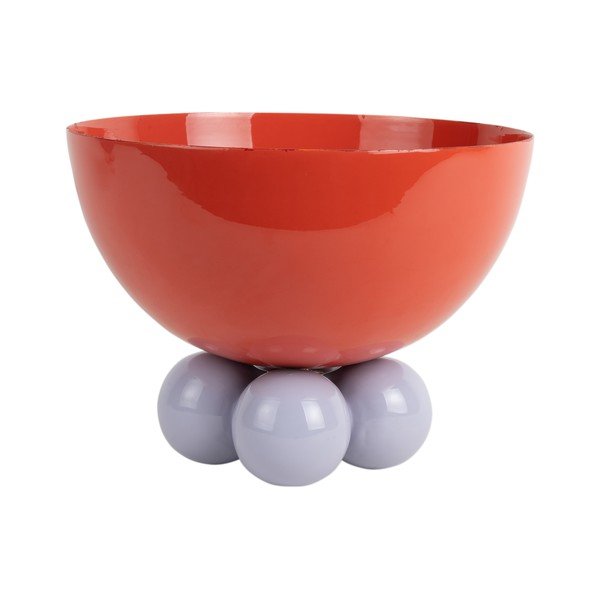 Červená železná mísa ø 26 cm Double Funky – PT LIVING