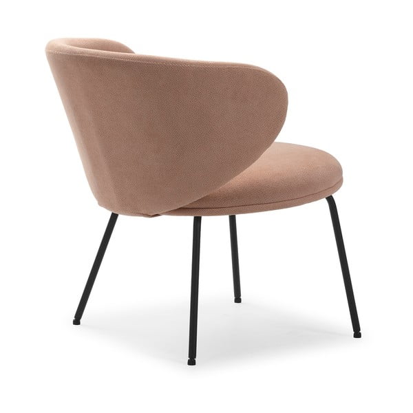 Světle růžové křeslo Rush – Marckeric-image-3