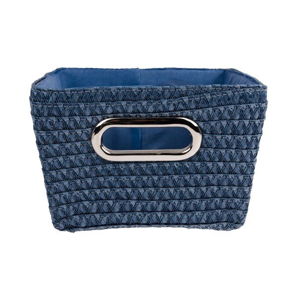 Modrý košík Wenko Chromo, šířka 28 cm-image-1