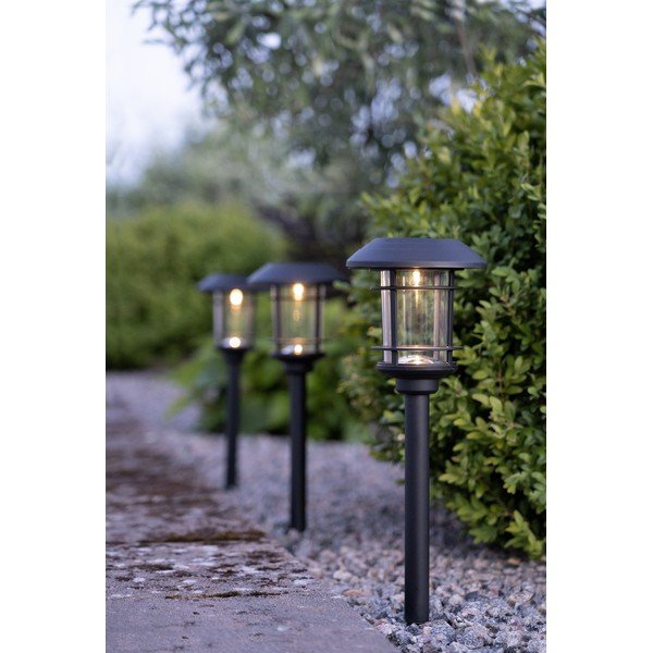 Sada 3 zahradních solárních LED svítidel Star Trading Fride, výška 34 cm-image-1