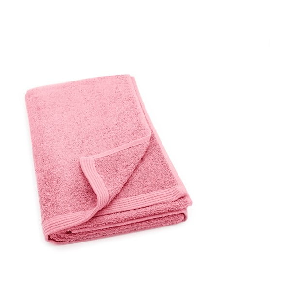 Růžový ručník Jalouse Maison Serviette Cerisier, 50 x 100 cm
