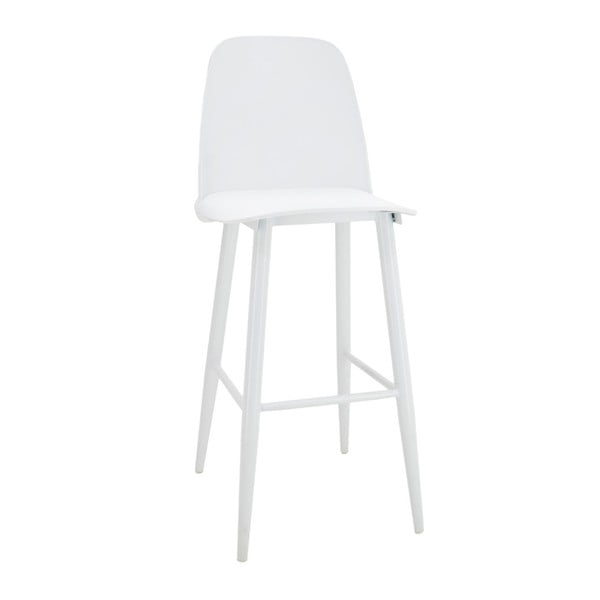 Bílá barová židle InArt Minimal