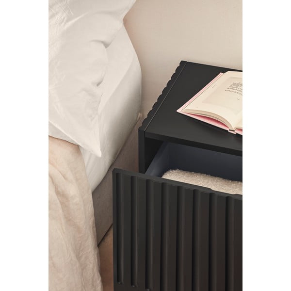Černý noční stolek Doric – Teulat-image-2