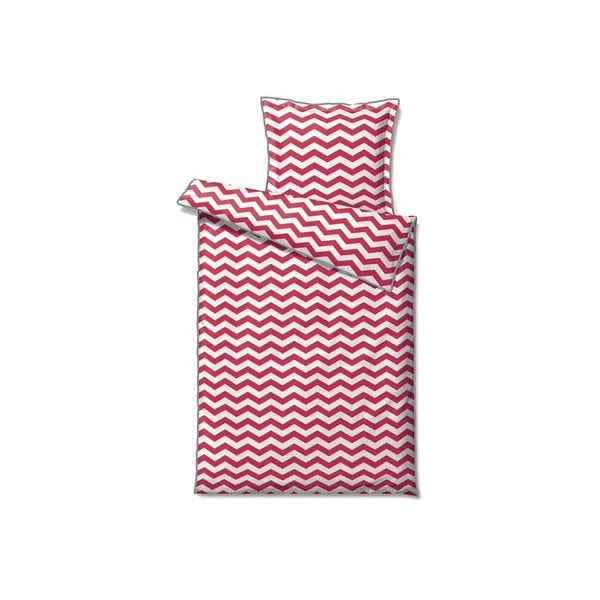 Povlečení Zig Zag Pink, 140x200 cm