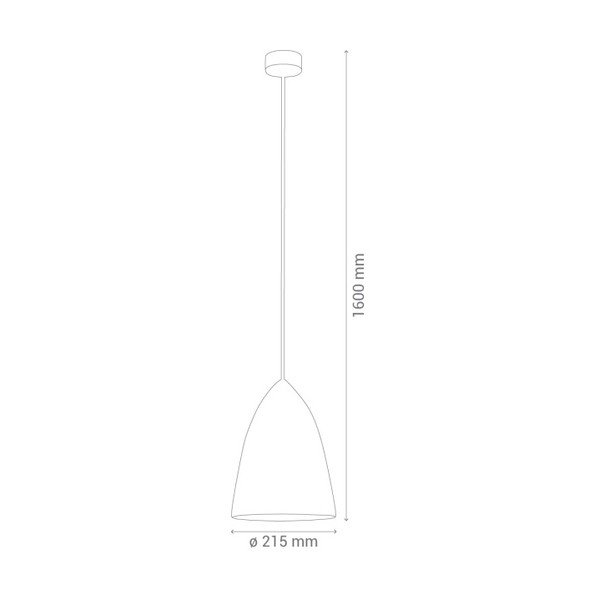 Modré závěsné svítidlo SULION Glassy-image-2