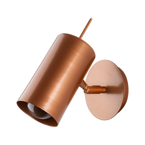 Nástěnné svítidlo v měděné barvě Squid Lighting Geo, výška 16 cm-image-2