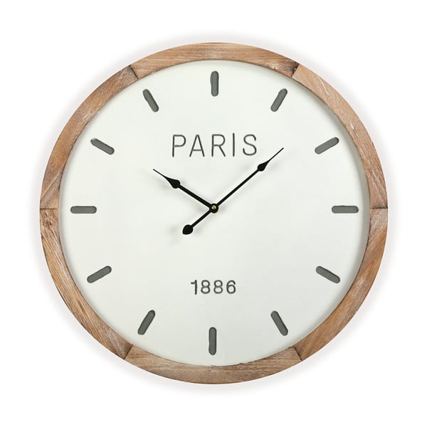 Nástěnné hodiny Versa Woodenito, 60 cm