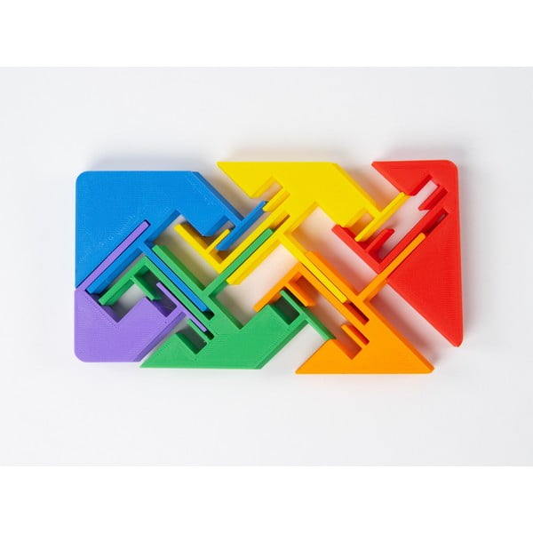 Hlavolam Zigguflat Puzzle – RecentToys-image-1