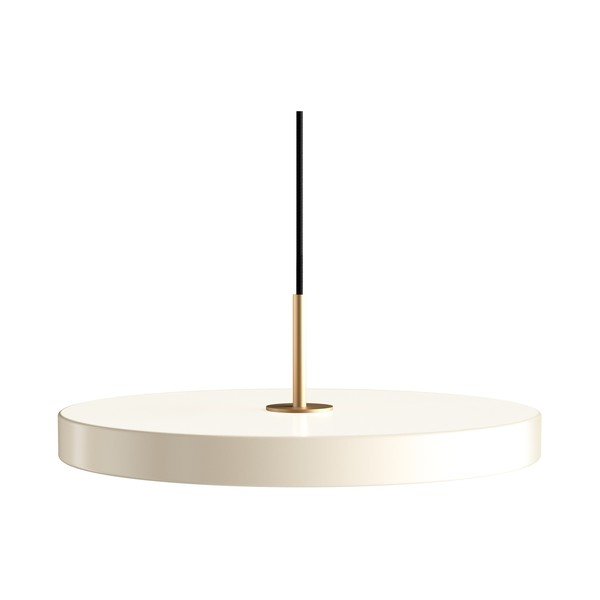 Krémové závěsné svítidlo UMAGE Asteria, ⌀ 43 cm