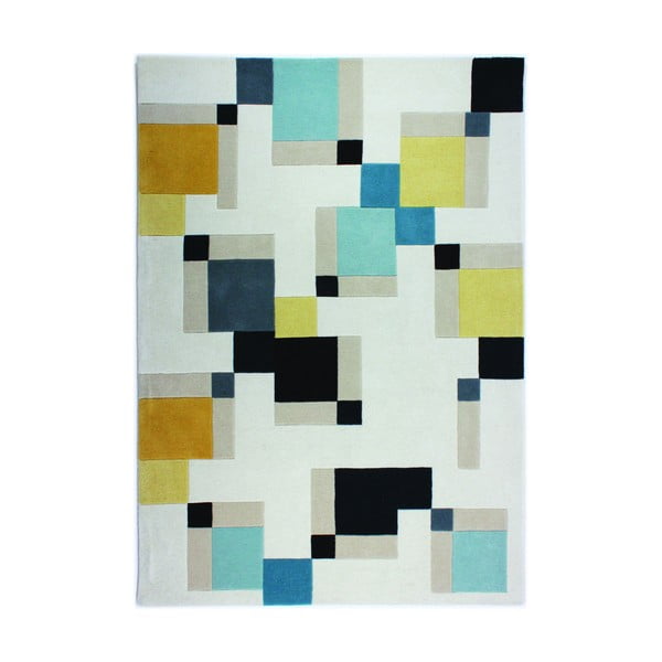 Vlněný koberec 170x120 cm Illusion Abstract - Flair Rugs