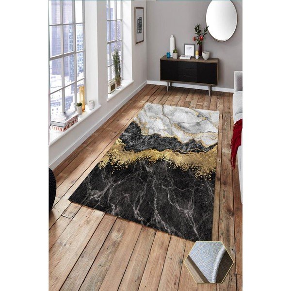 Koberec Rizzoli Gold, 80 x 140 cm-image-1