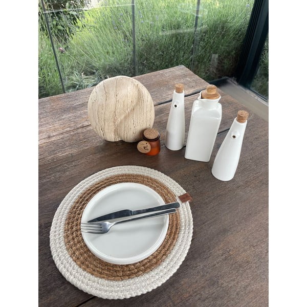 Prostírání z juty ø 33 cm Wicker – Mila Home Luxury-image-4