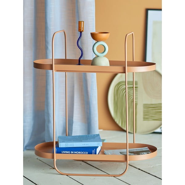 Kovový odkládací stolek 25x57 cm Reet – Bloomingville-image-1