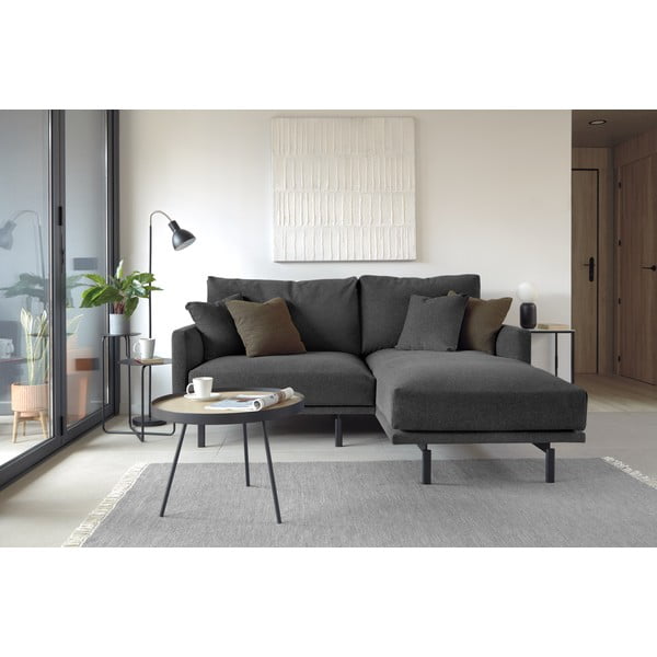 Černý kovový odkládací stolek Kave Home Vidalita-image-4