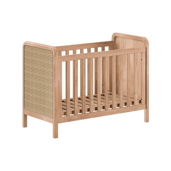 Postýlka s nastavitelnou výškou 60x120 cm v přírodní barvě Woods – Vipack