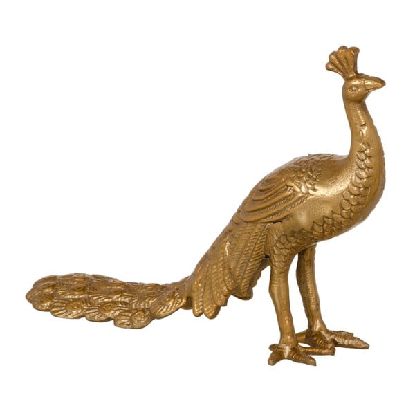 Kovová soška (výška 19 cm) Peacock – Ixia