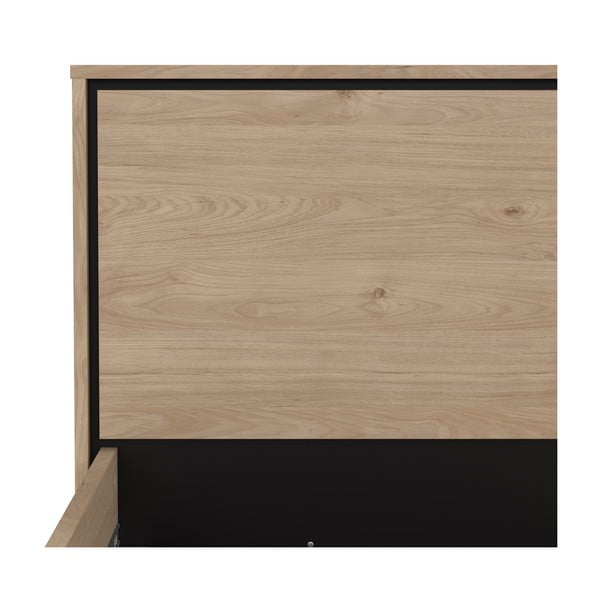 Dvoulůžková postel bez roštu v přírodní barvě 140x200 cm Ry – Tvilum-image-4