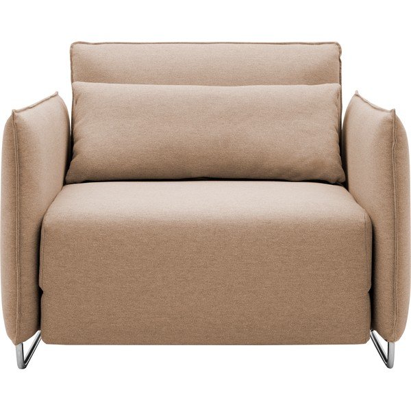 Béžové rozkládací křeslo Softline Cord