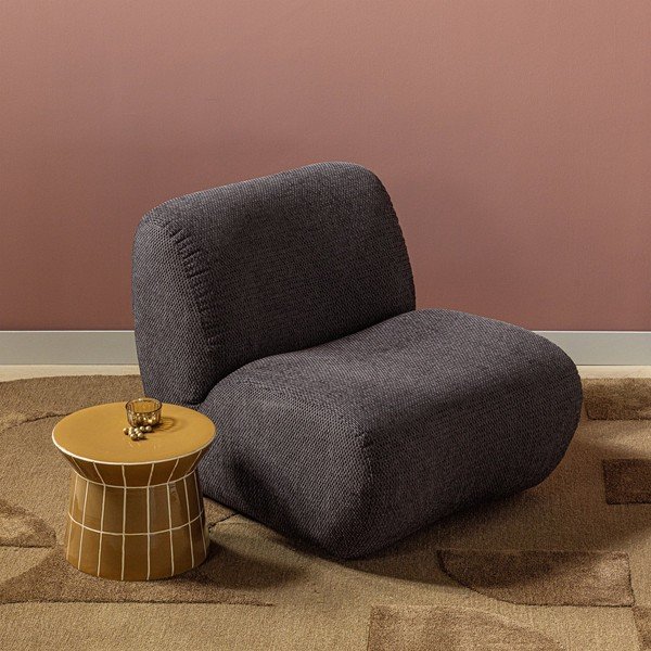 Keramický kulatý odkládací stolek ø 38 cm Plu – WOOOD-image-1