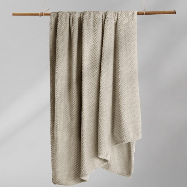 Světle hnědá deka z mikrovlákna DecoKing Henry, 150 x 200 cm-image-3