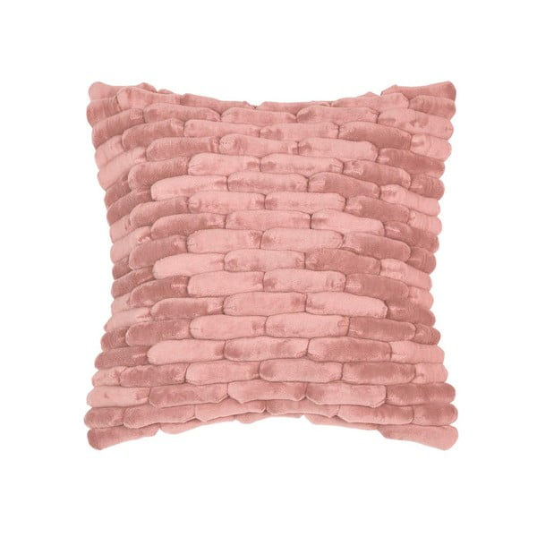 Růžový polštář ZicZac Cobble Stone, 45 x 45 cm