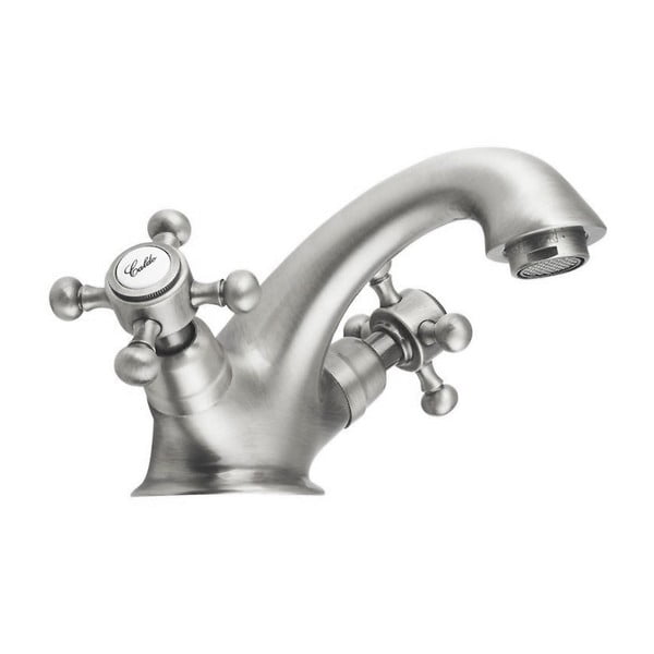 Stojánková umyvadlová baterie v matně stříbrné barvě Antea – Sapho-image-1