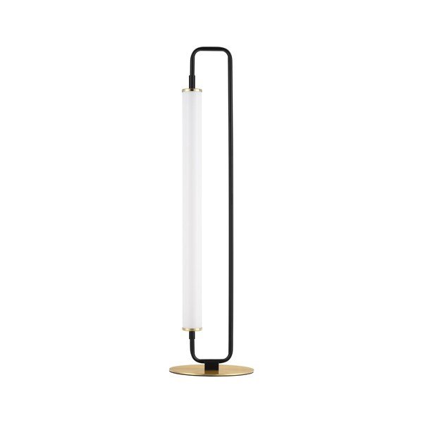 Bílá/matně černá kovová LED stolní lampa (výška 68 cm) Wetro – Nova Luce