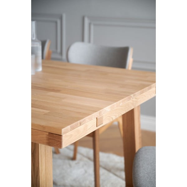 Jídelní stůl z broušeného dubového dřeva Rowico Brooklyn, 170 x 95 cm-image-2