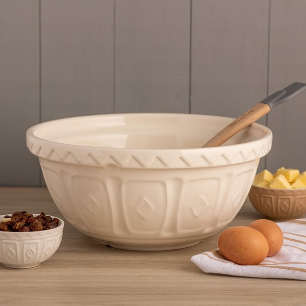 Bílá/béžová mísa z kameniny ø 29 cm Colour Mix – Mason Cash-image-1