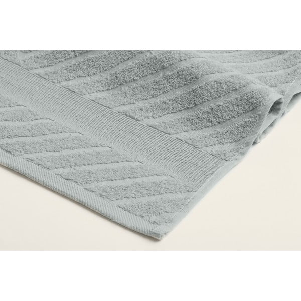 Světle šedé froté bavlněné ručníky a osušky v sadě 2 ks – Foutastic-image-3