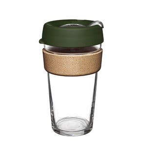 Zelený cestovní hrnek 454 ml Brew Cork Pine L – KeepCup