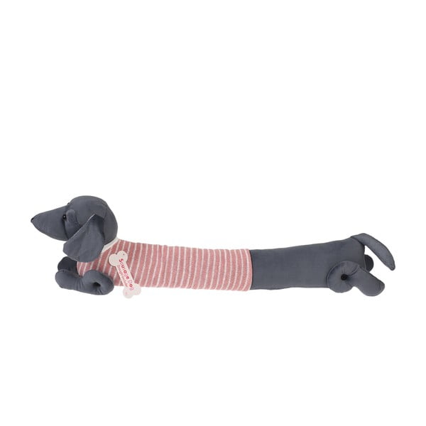 Růžová/šedá ochrana proti průvanu 17x76 cm Sausage Dog – Rex London-image-4
