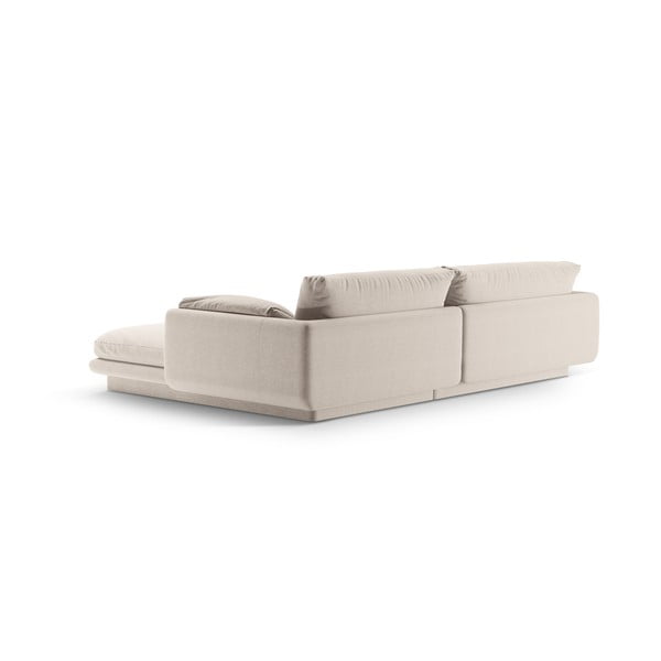 Béžová rohová pohovka (levý roh) Torino – Micadoni Home-image-3