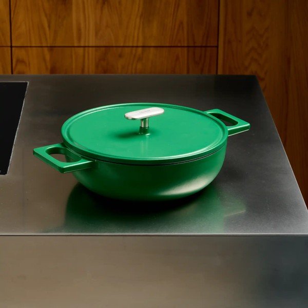 Litinová pánev s poklicí ø 26 cm tegame Mattia 3.0 – FABINI-image-1