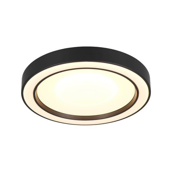 Černo-bílé LED stropní svítidlo ø 40 cm Arco – Reality-image-3