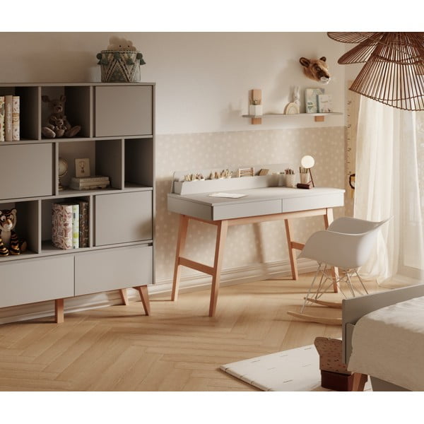 Dětský psací stůl s bílou deskou 60x120 cm Swing – Pinio-image-1