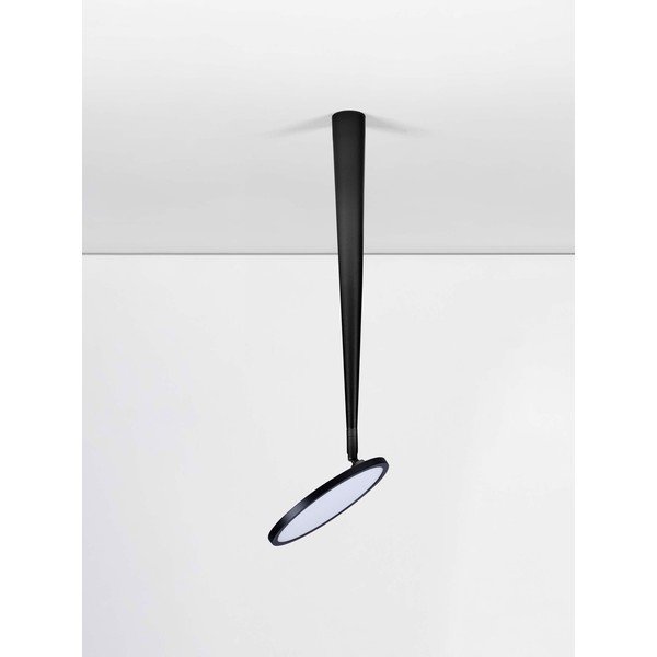 Matně černé hliníkové LED stropní svítidlo s ohybatelnou konstrukcí Ekei – Nova Luce-image-4