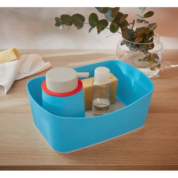 Modrý stolní box Leitz Mailorder, objem 5 l-image-1