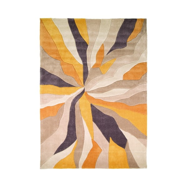 Žlutý koberec Flair Rugs Splinter, 80x150 cm