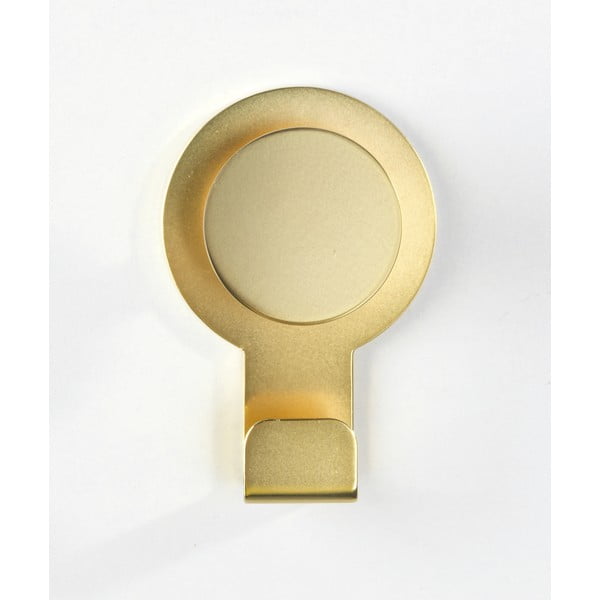 Matný nástěnný háček ve zlaté barvě Wenko Blandas-image-4