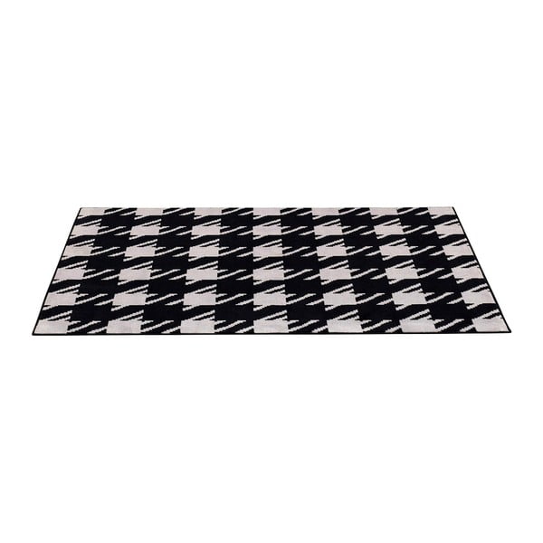 Černý koberec Designela, 160x225 cm