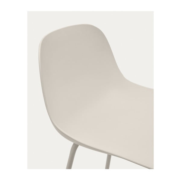 Krémová barová židle (výška sedáku 74 cm) Altea – Kave Home-image-1