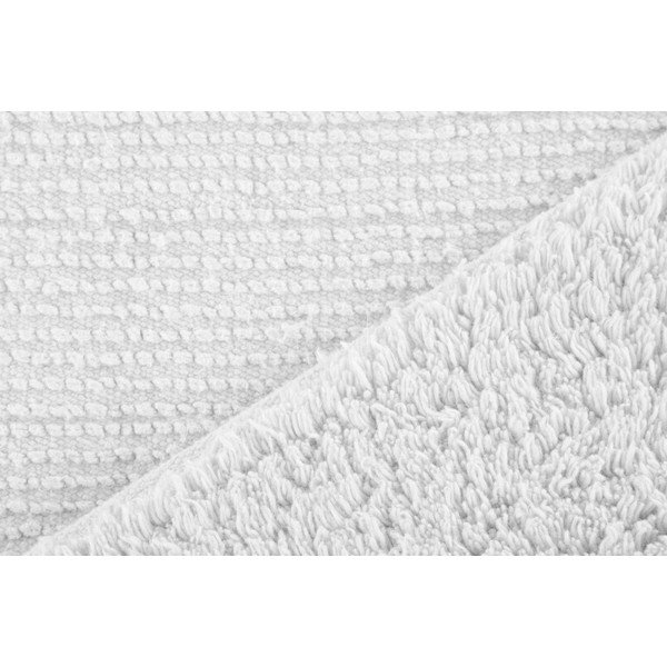 Bílá koupelnová předložka 50x45 cm Riva - Tiseco Home Studio-image-1